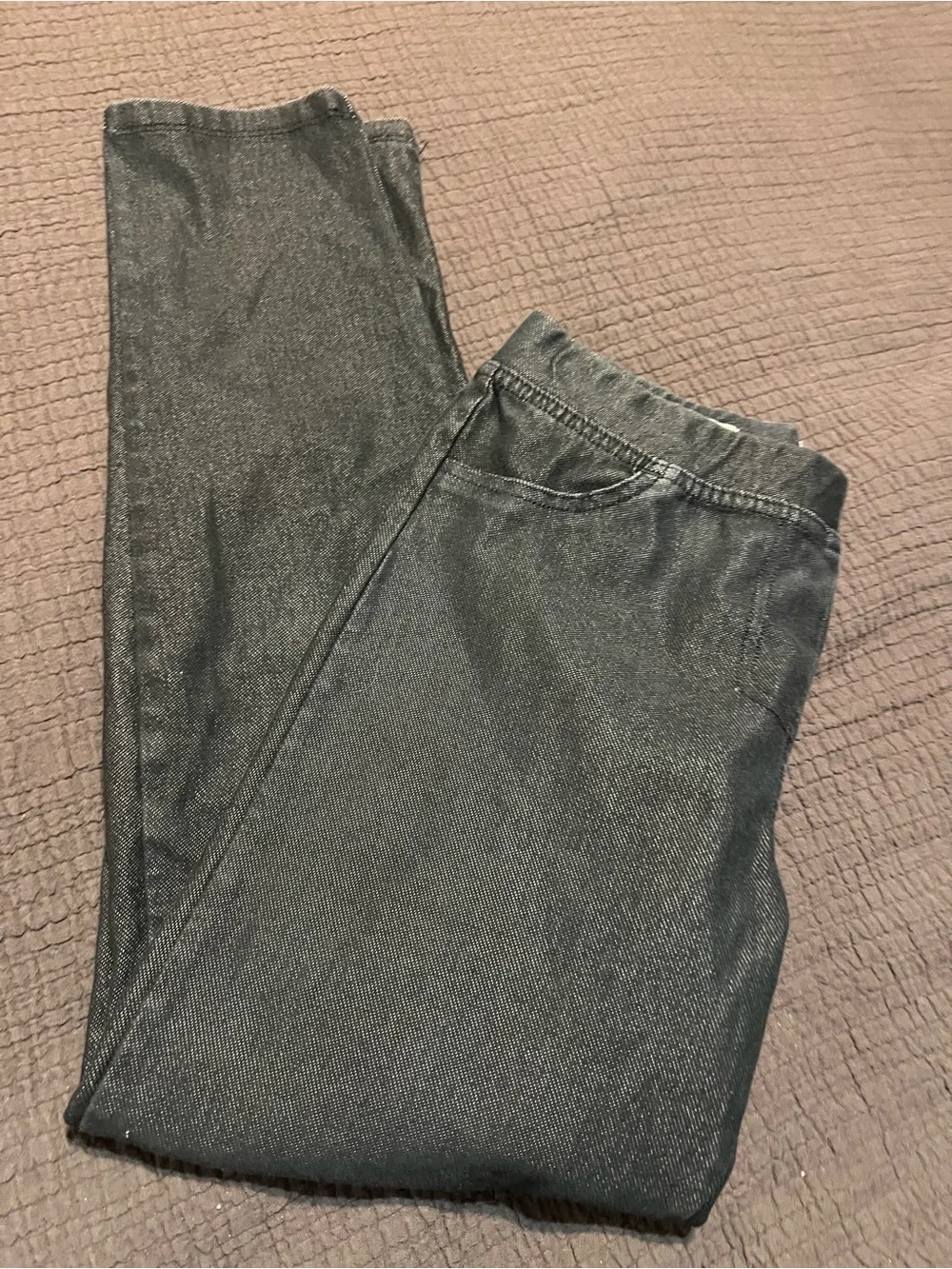GAP Girls Dark Blue Jeggings - Stretch Pull-On Jeans Sz 14-16 (XL)